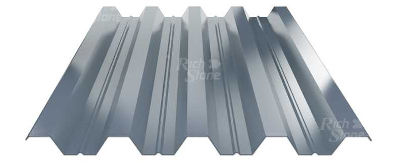 Профнастил НС-60 Глянцевый Ral 9006 0.65 мм
